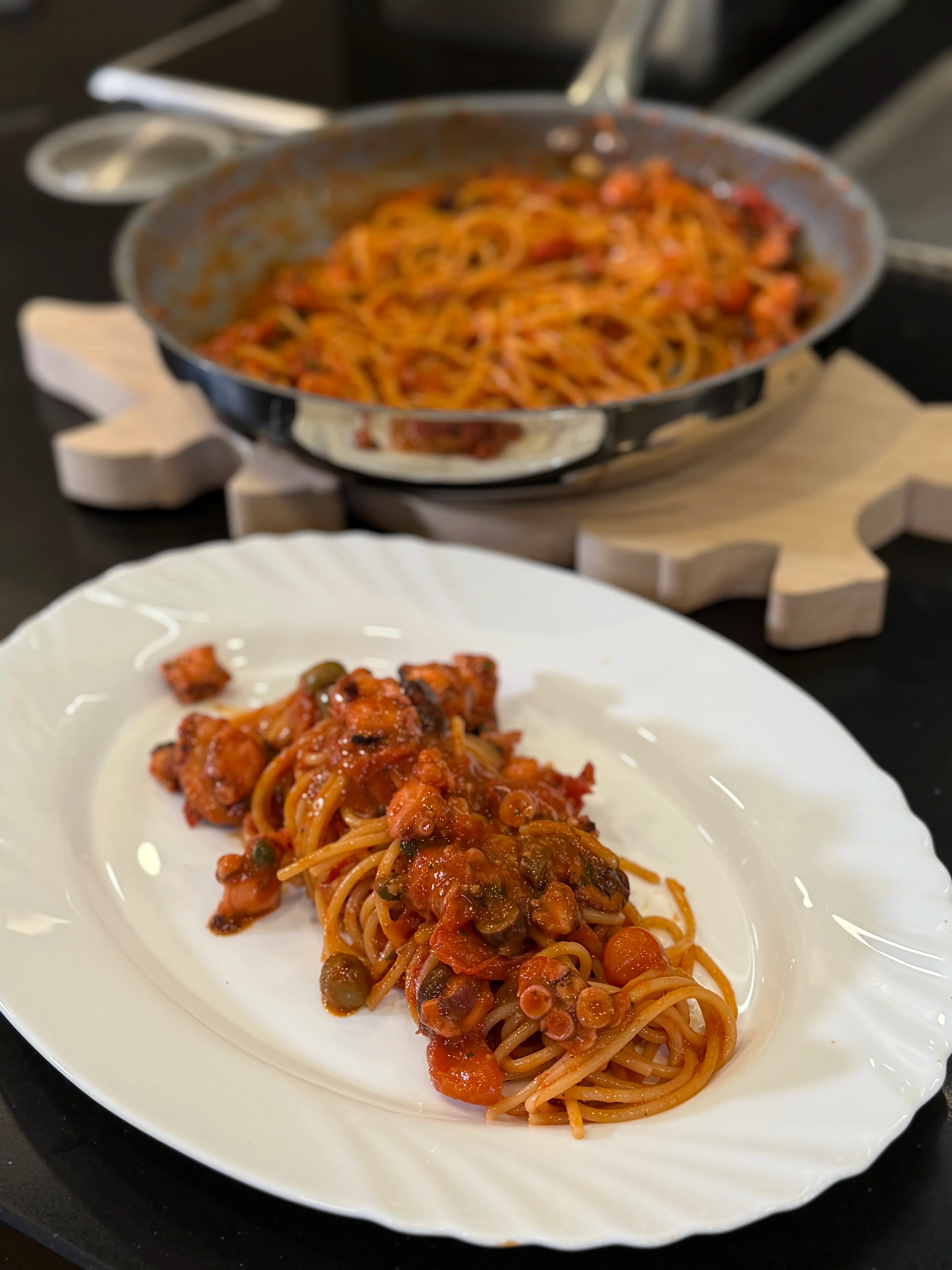 Picture for Spaghetti alla Luciana – Traditional Italian Octopus Pasta